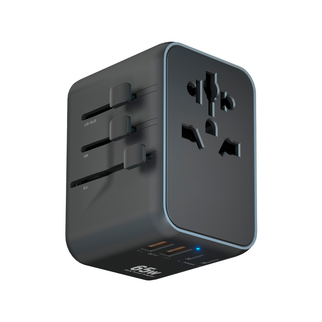 Design compacto com fusível de segurança para viagens