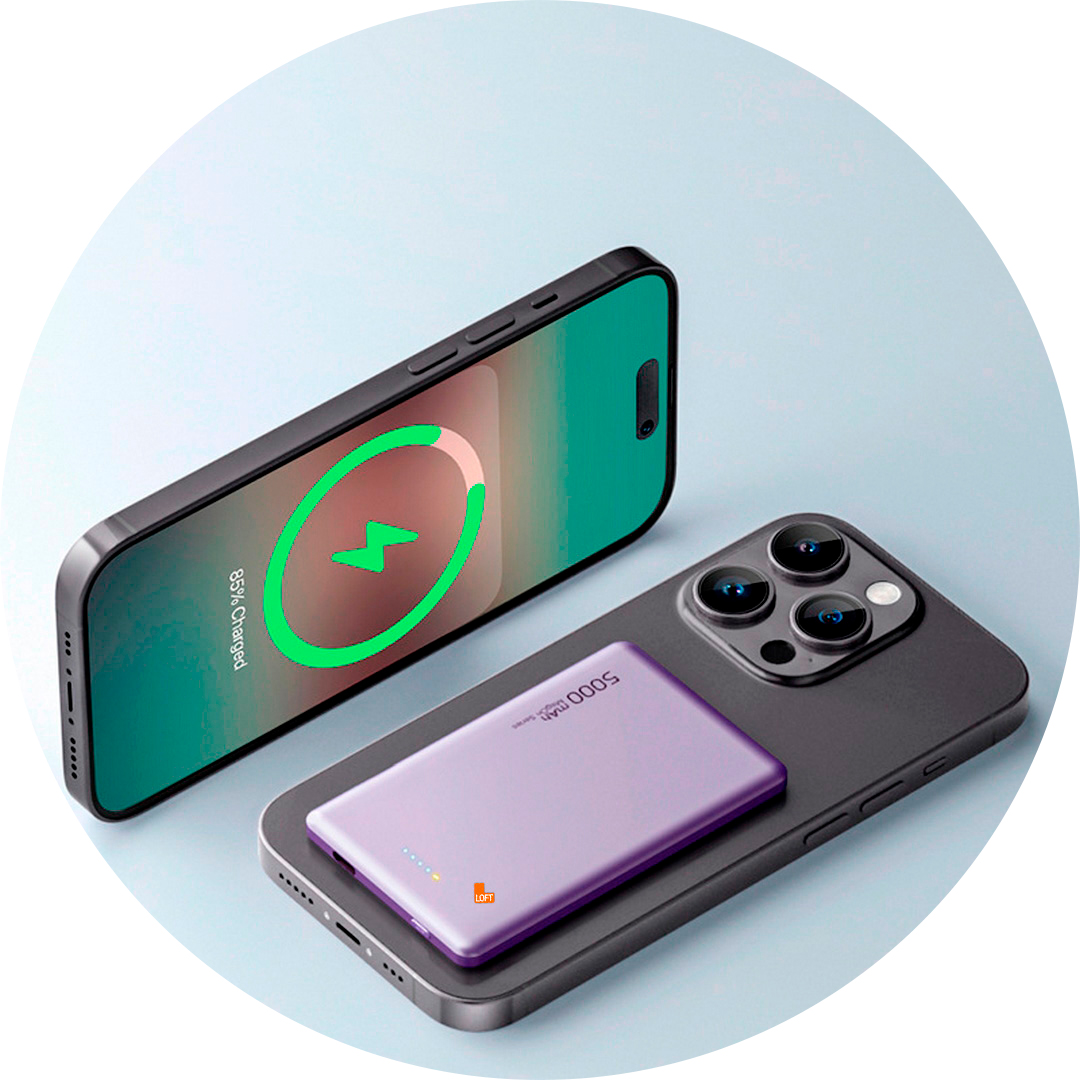 Carregamento rápido com porta USB-C de até 20W