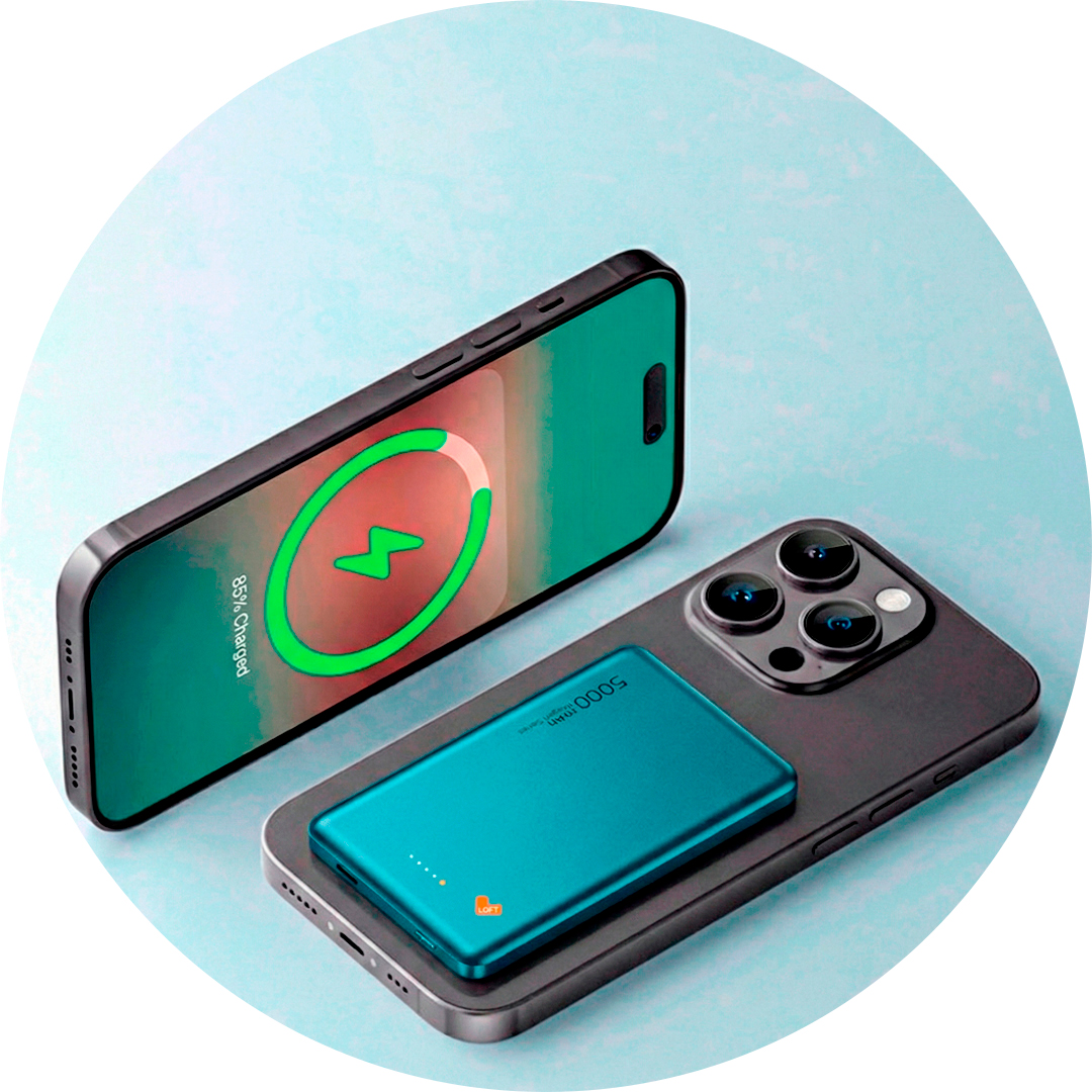 Carregamento rápido com porta USB-C de até 20W