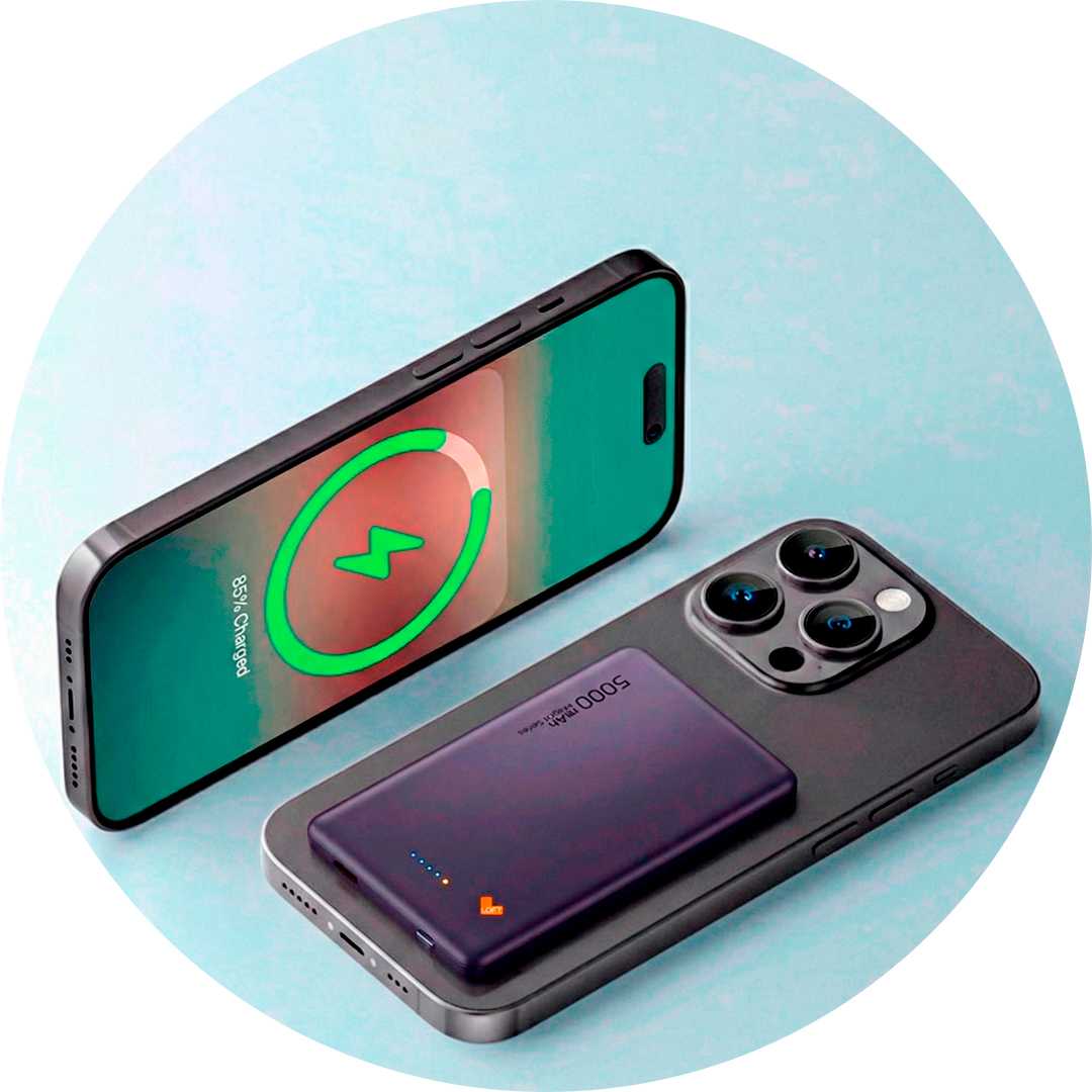 Carregamento rápido com porta USB-C de até 20W