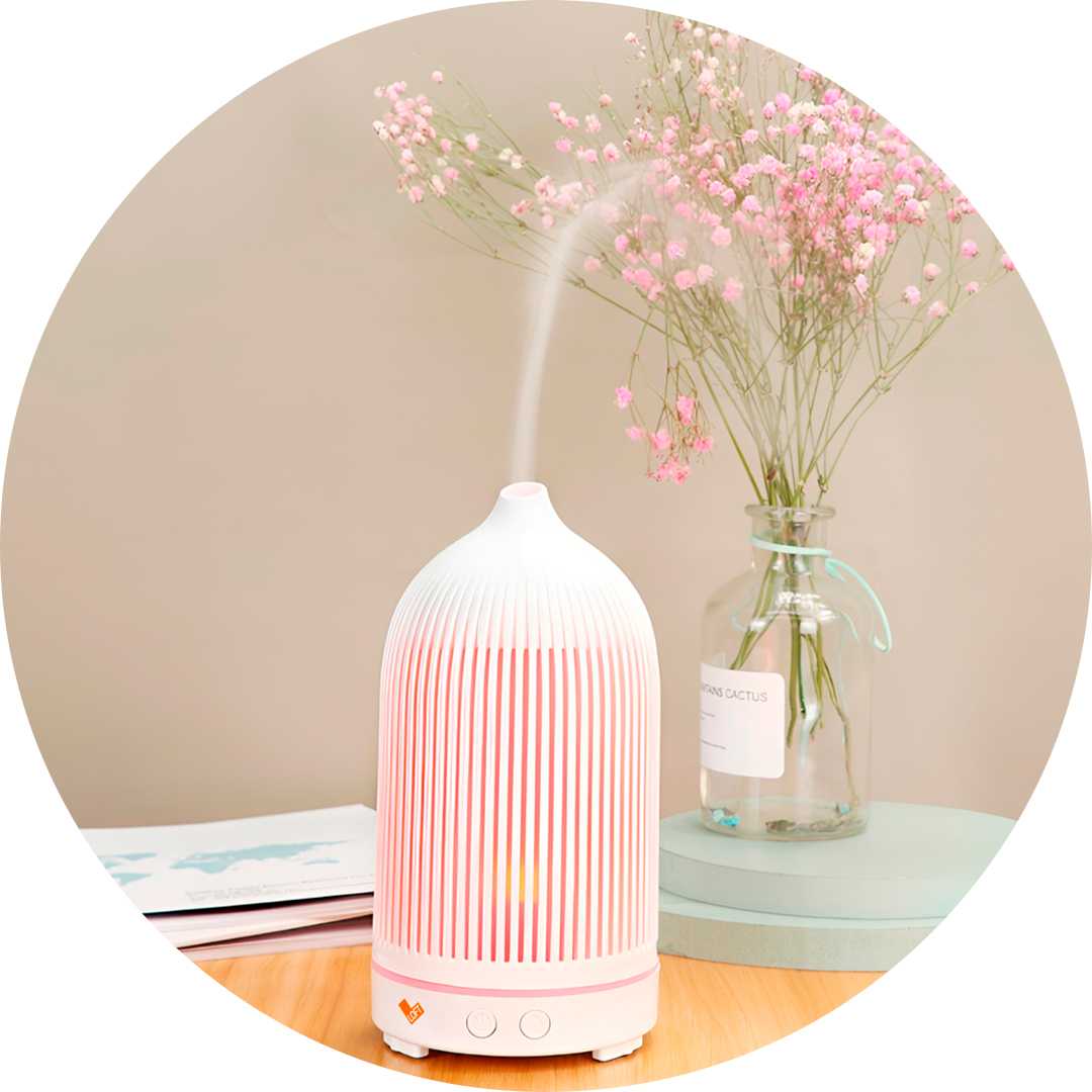 Aromatizador Loft Branco com função para essências