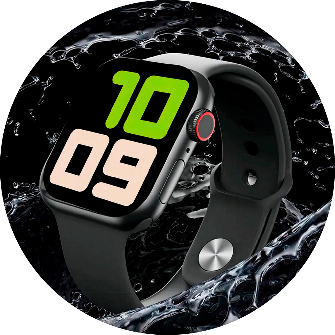 Design moderno com proteção IP67