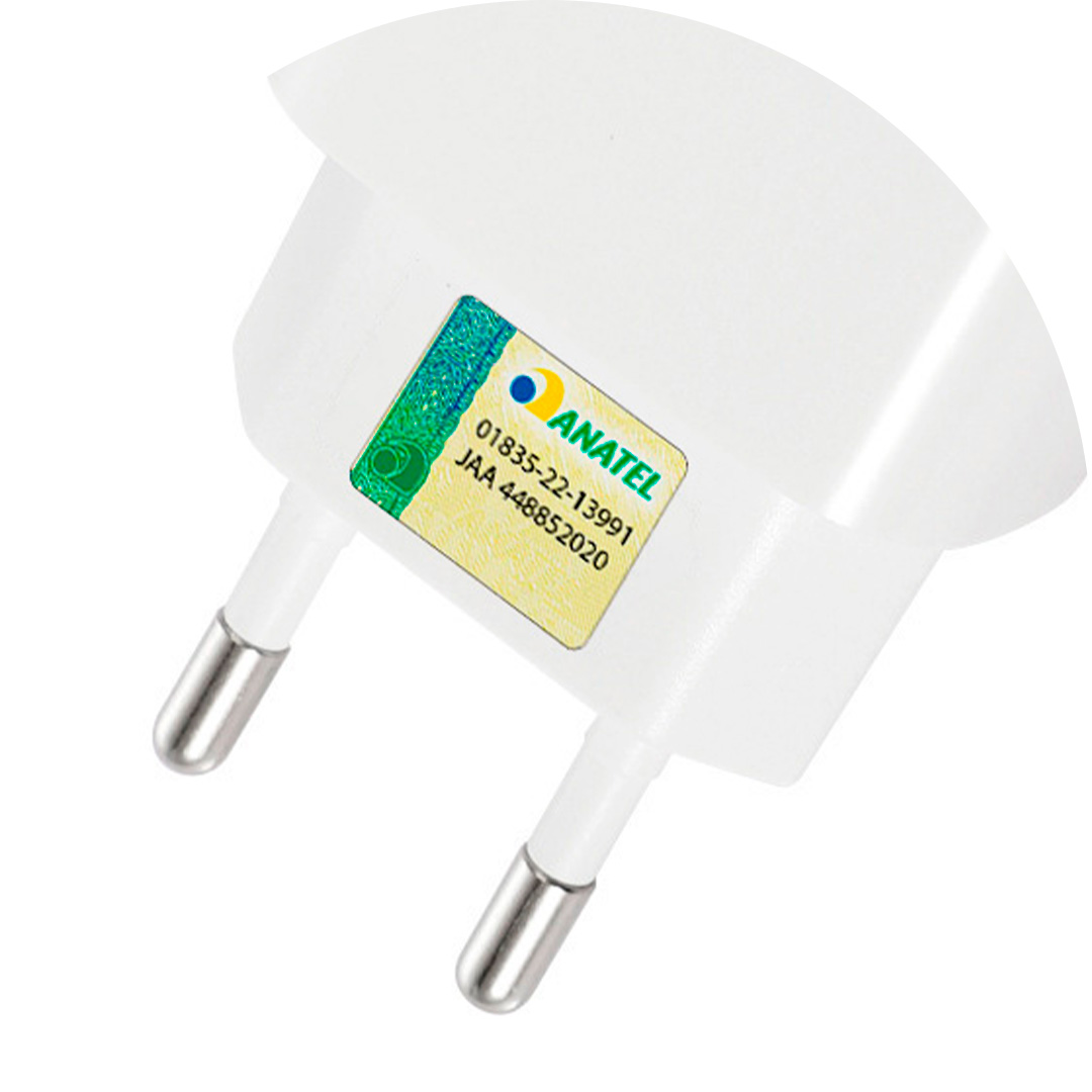 Certificado pela Anatel com design leve e resistente