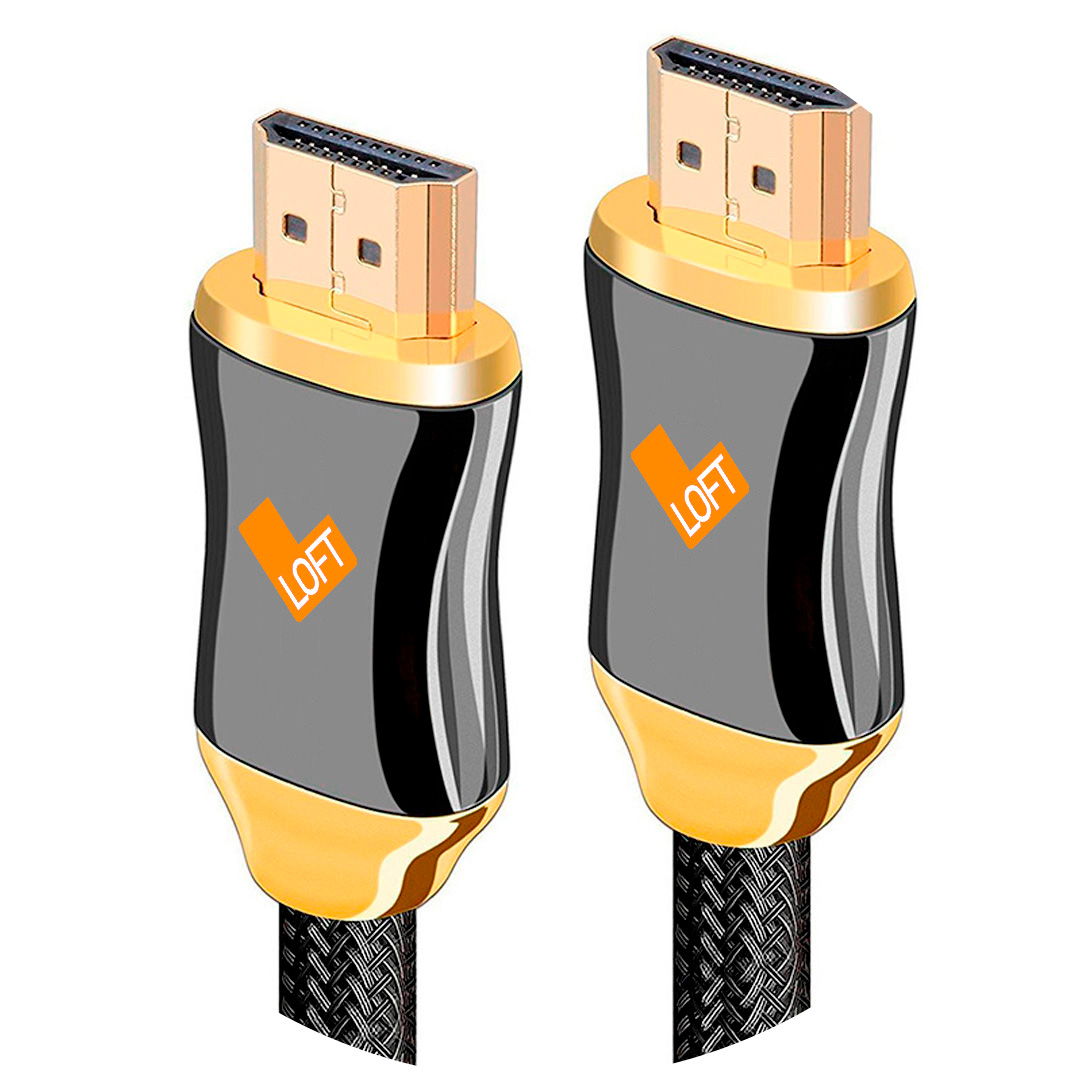Conectores HDMI banhados a ouro