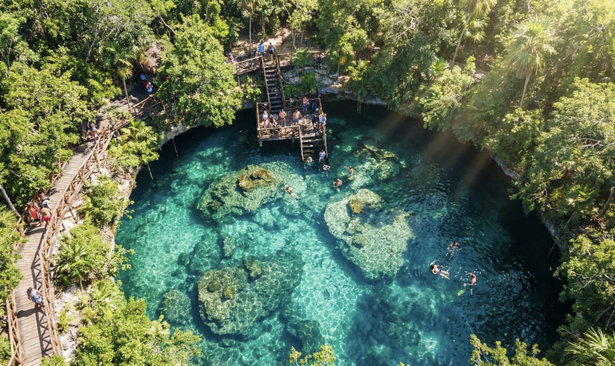 Gran Cenote near Tulum