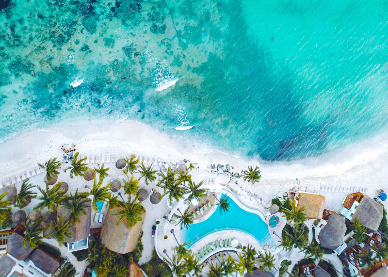 Playa 38 aerial view