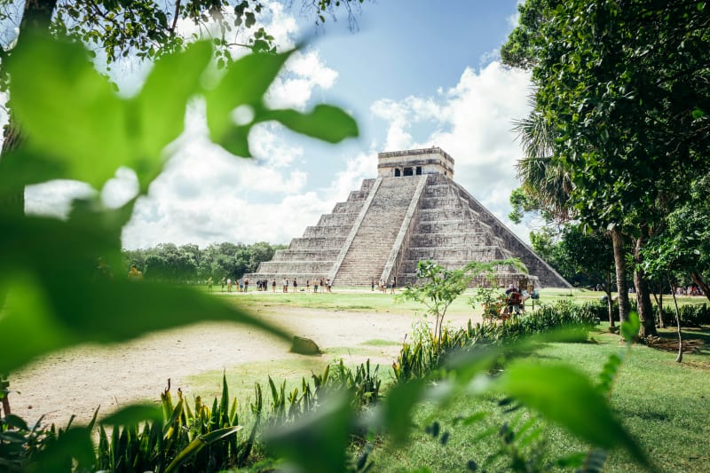 Chichen Itza — the pyramid of Kukulcán