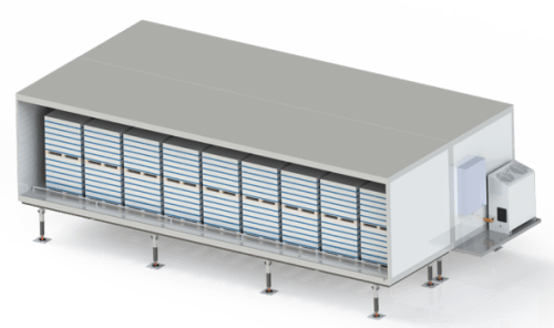 Kometos Double Cold Storage for 40000 KG