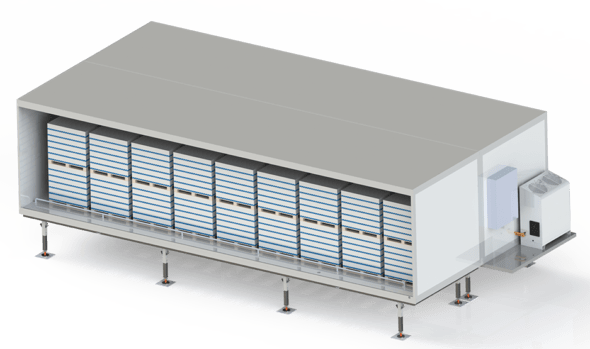 Kometos Double Cold Storage for 40000 KG
