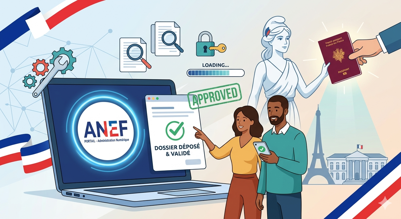 Guide Solutions ANEF 2026 - Titre de séjour et Naturalisation