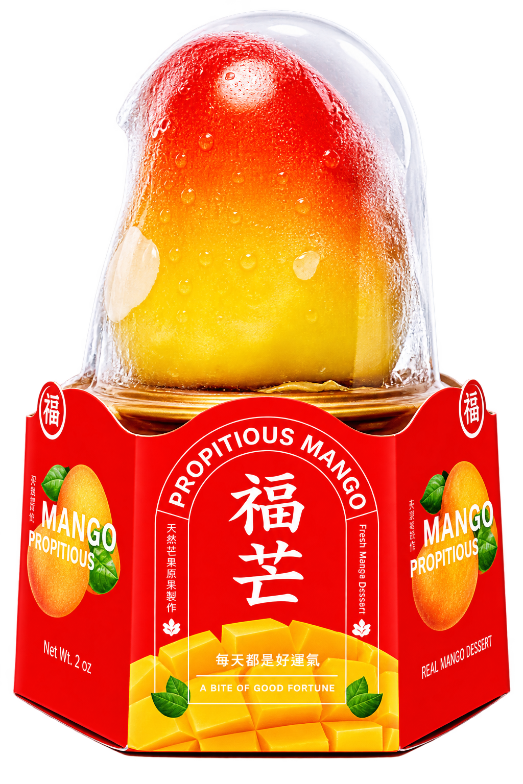 Mango frozen dessert
