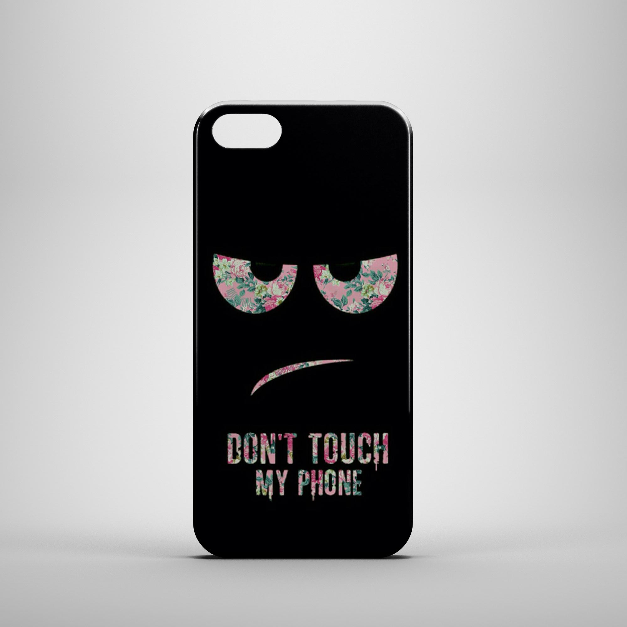 Dont Touch My Phone! Emoji Phone Cover | eBay