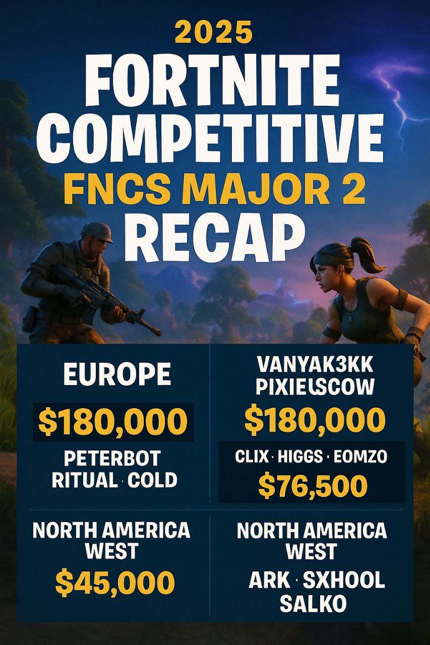 Fortnite competitive player in action