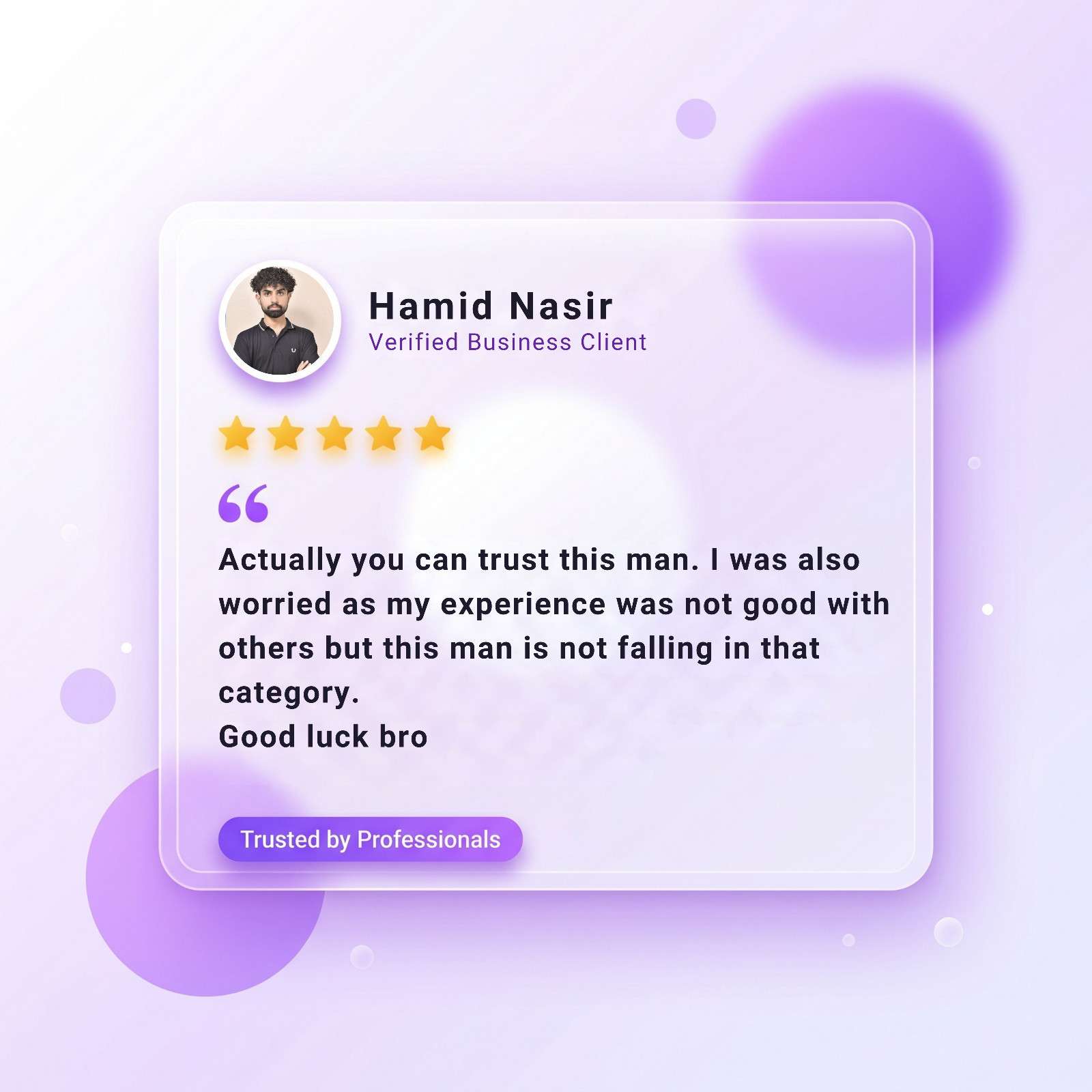 Review screenshot — Linkedin premium