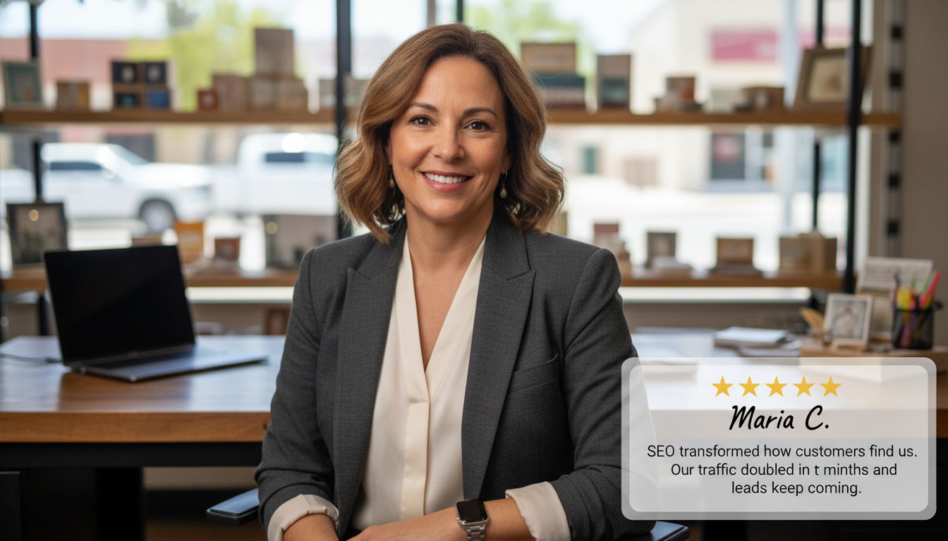 Maria C. review: El Paso business owner satisfied with SEO results and traffic growth