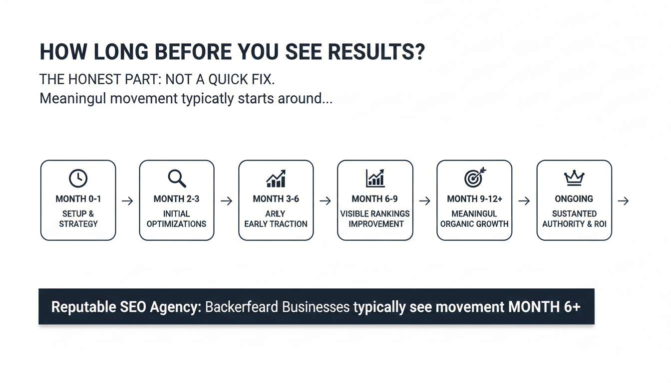 How Long Before You See Results - SEO agency Bakersfield AI in Bakersfield, California