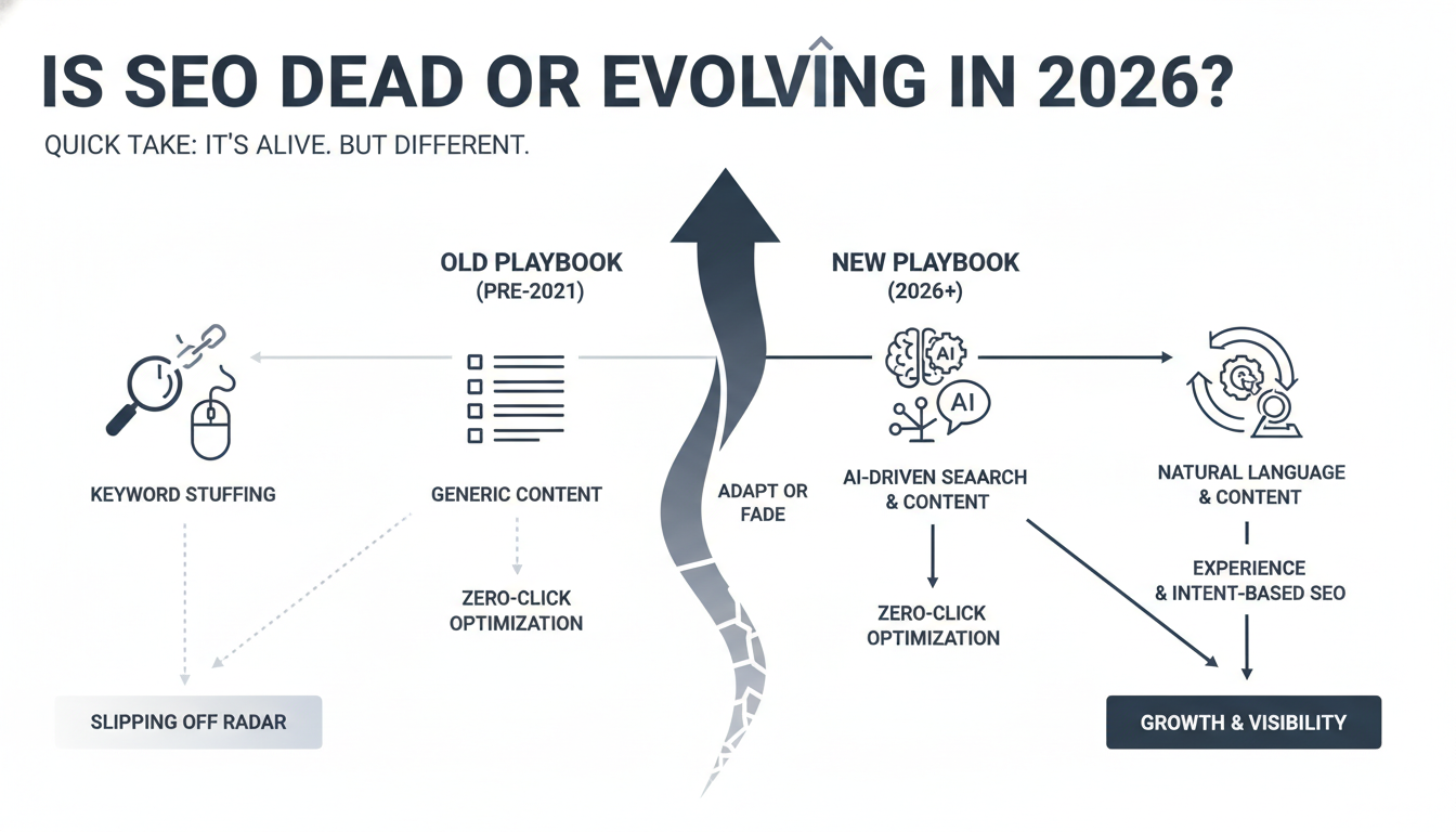 Is SEO Dead or Evolving in 2026? - best AI SEO agency in Buffalo in Buffalo, NY