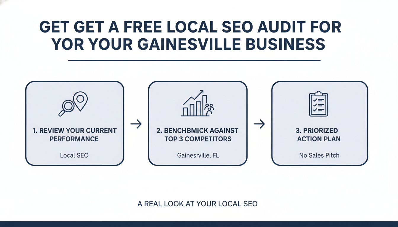 Get a Free Local SEO Audit for Your Deltona
Business - local SEO AI agency Deltona in Deltona, FL