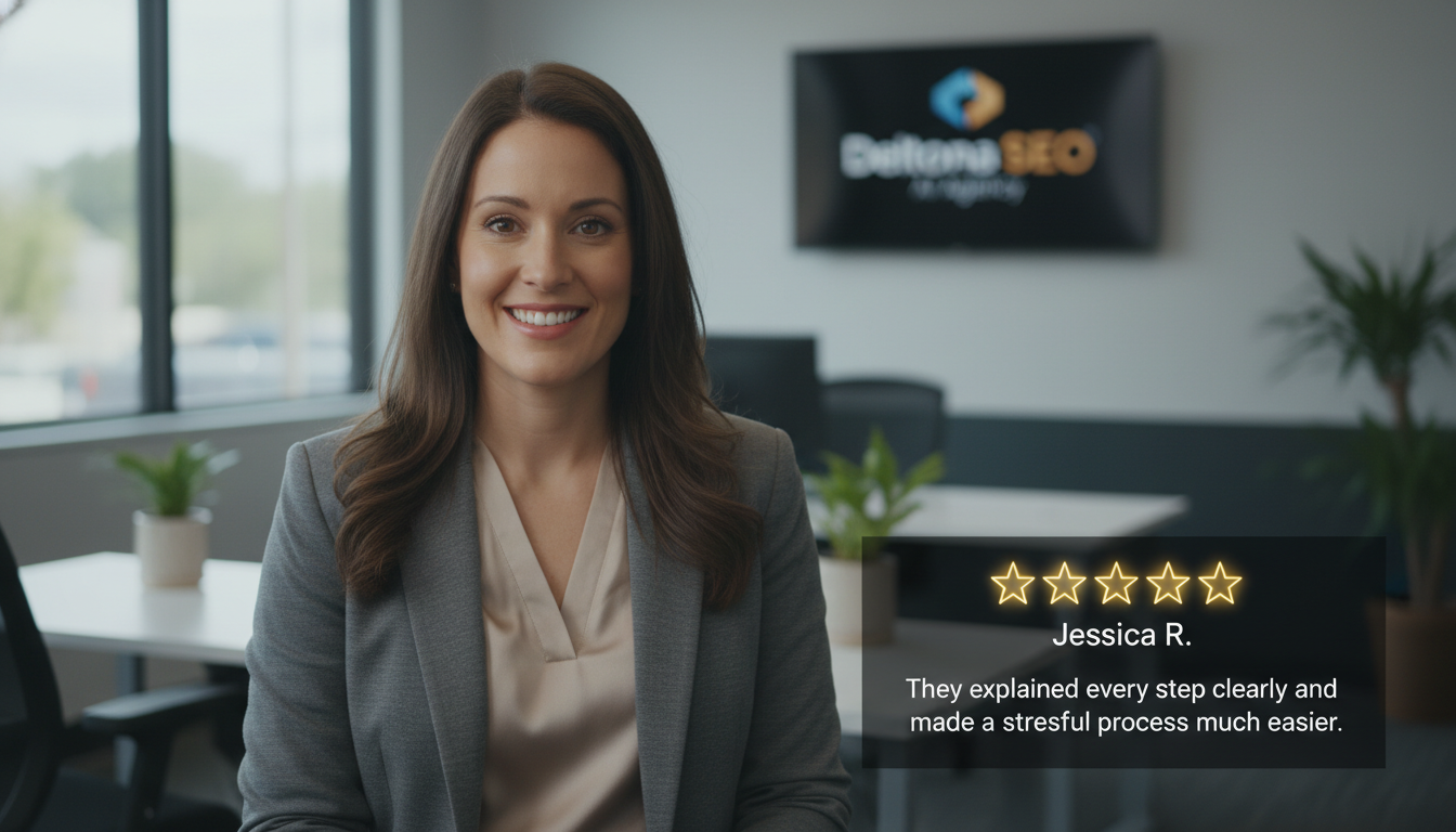 Satisfied local SEO AI agency Deltona customer review in Deltona, FL