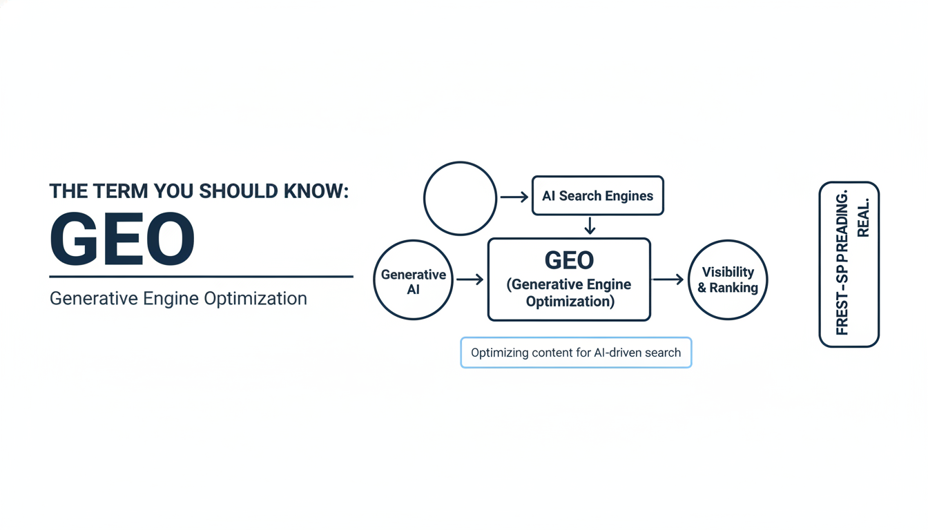 The Term You Should Know: GEO - generative AI SEO agency Indianapolis in Indianapolis, Indiana