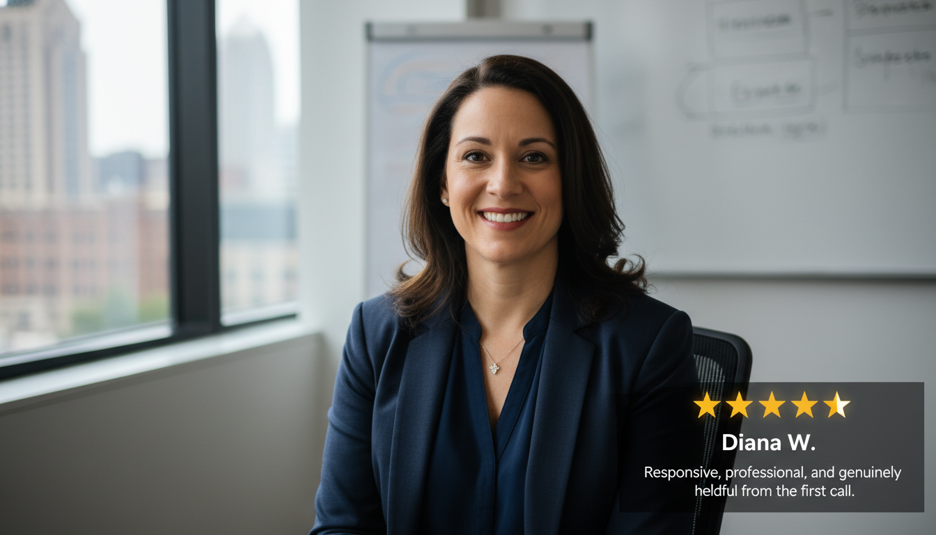 Satisfied generative AI SEO agency Indianapolis customer review in Indianapolis, Indiana