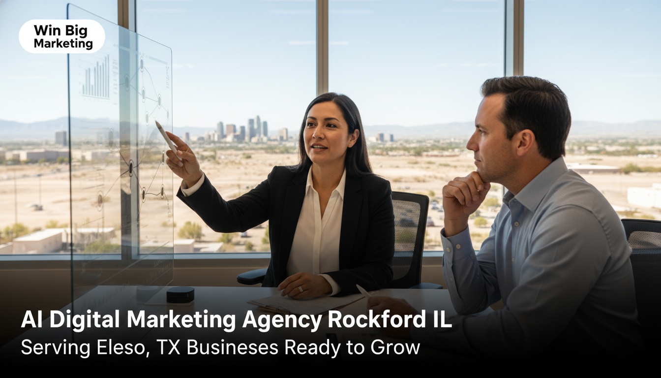 Professional AI digital marketing agency Rockford IL consultation in El Paso
, TX