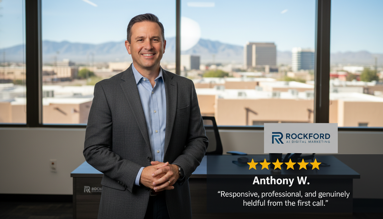 Satisfied AI digital marketing agency Rockford IL customer review in El Paso
, TX