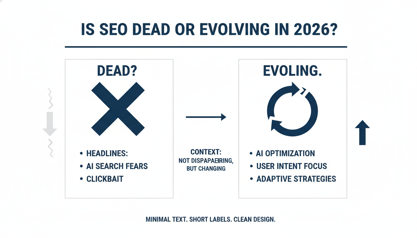 Is SEO Dead or Evolving in 2026? - local SEO AI agency Buffalo in Trenton
, NJ