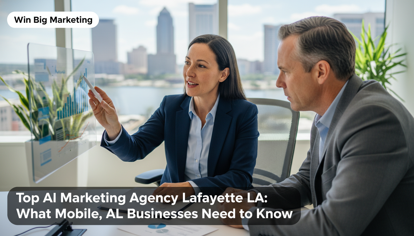 Professional top AI marketing agency Lafayette LA consultation in Mobile
, AL