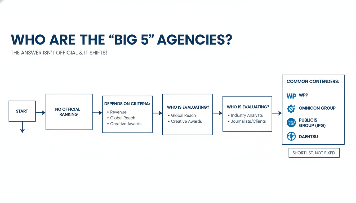 Who Are the Big 5 Agencies? - top AI marketing agency Lafayette LA in Mobile
, AL