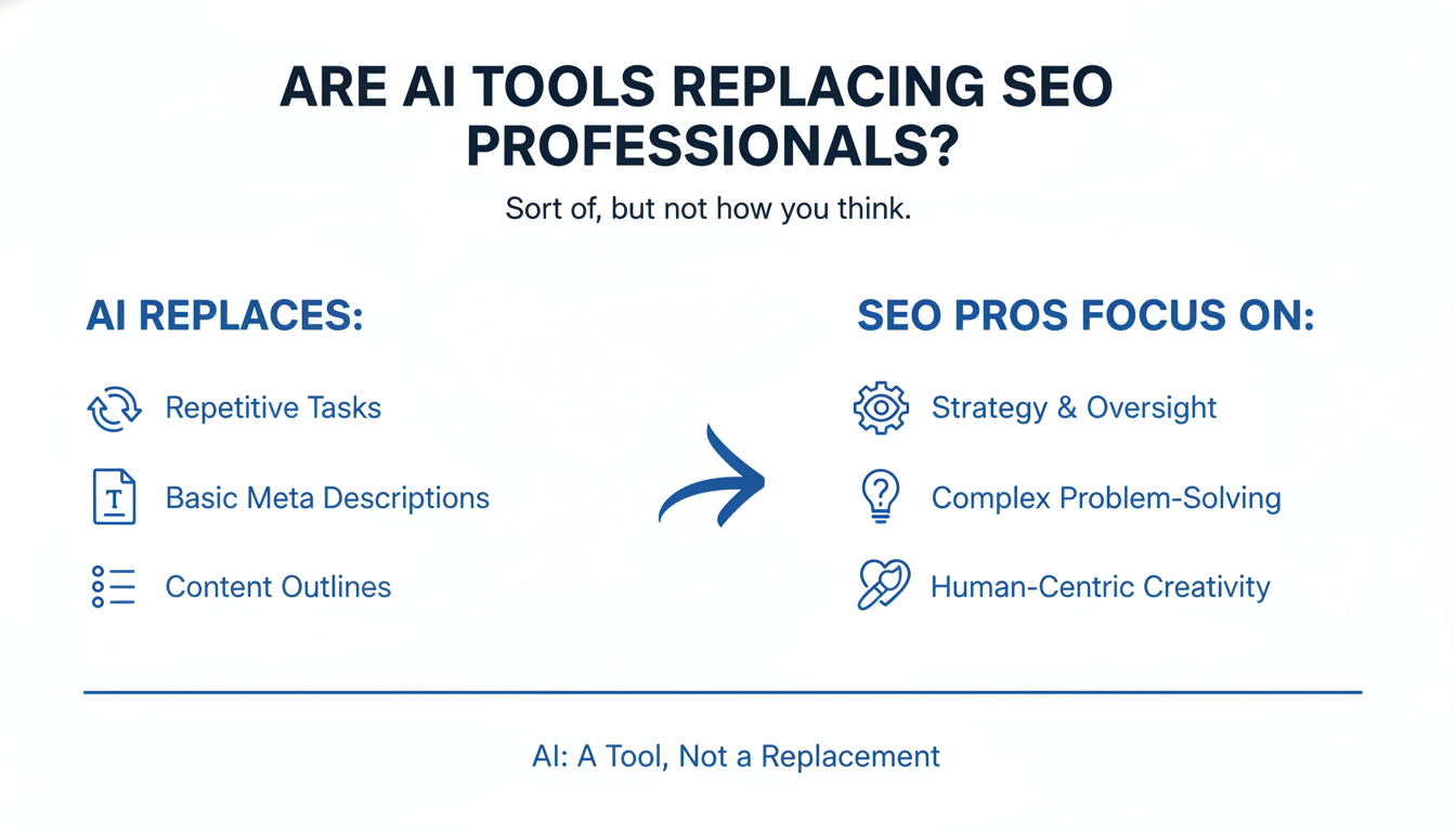 Are AI Tools Replacing SEO Professionals? - AI SEO company Knoxville in Mobile
, AL