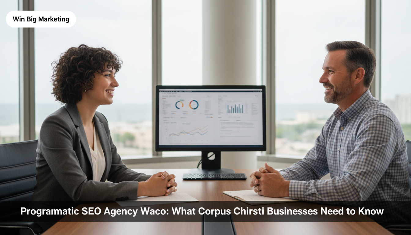 Professional programmatic SEO agency Waco consultation in Corpus Christi
, TX