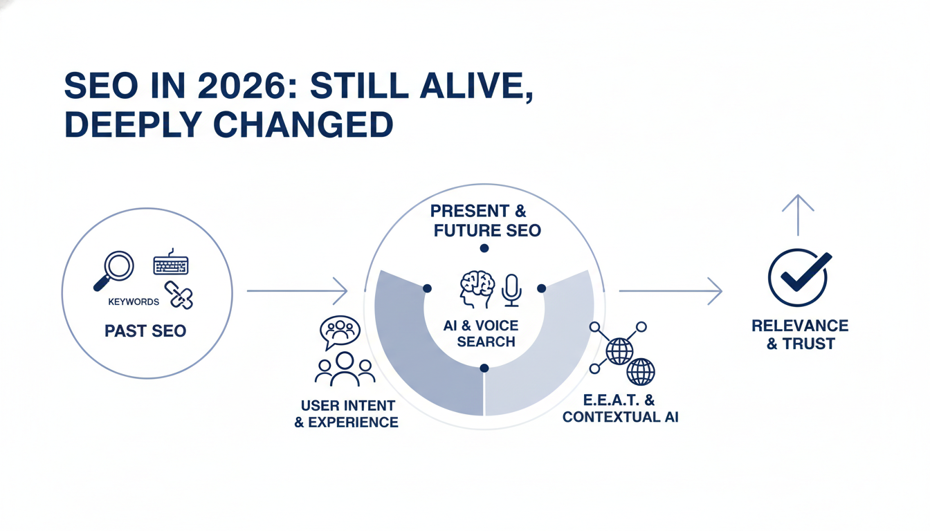 SEO in 2026: Still Alive, Deeply Changed - AI SEO company Gainesville in Gainesville
, FL