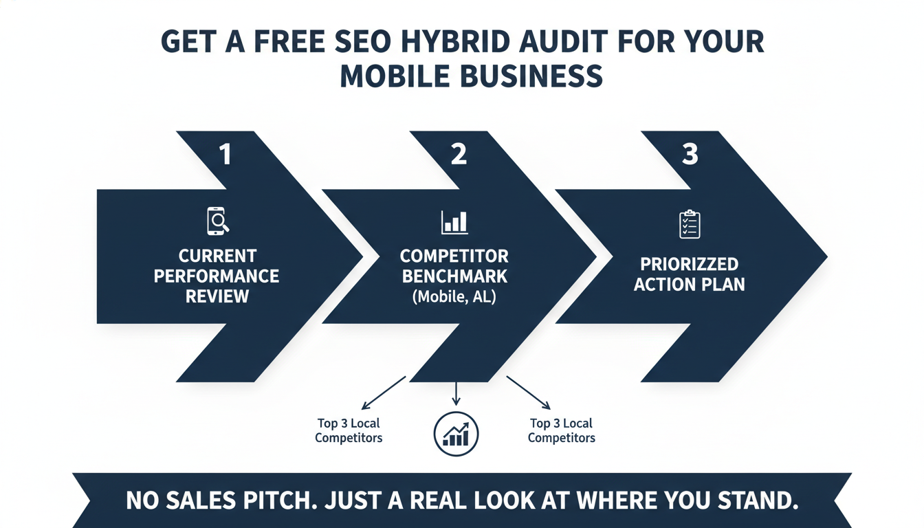 Get a Free SEO Hybrid Audit for Your Mobile
 Business - SEO agency Cape Coral AI in Mobile
, AL