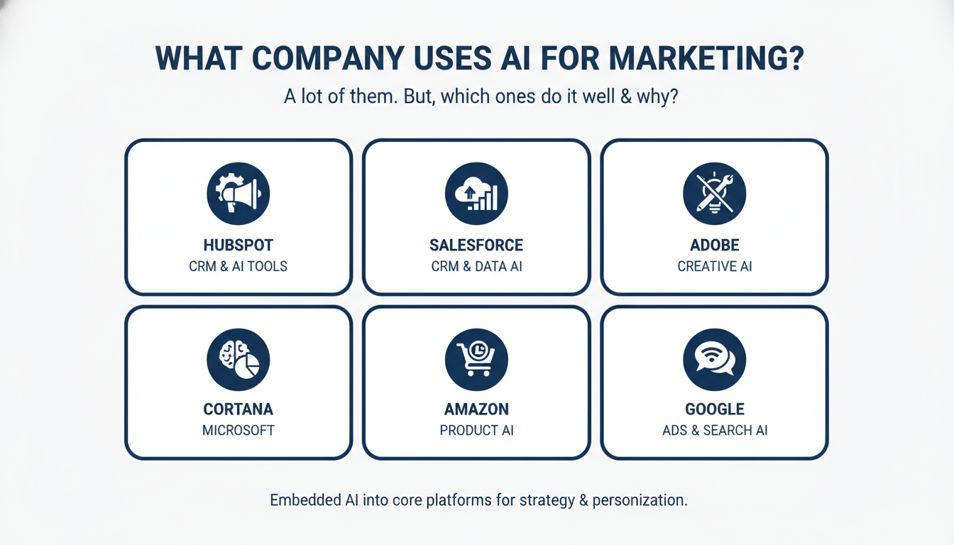What Company Uses AI for Marketing? - top AI marketing agency Phoenix AZ in Phoenix, Maryland
