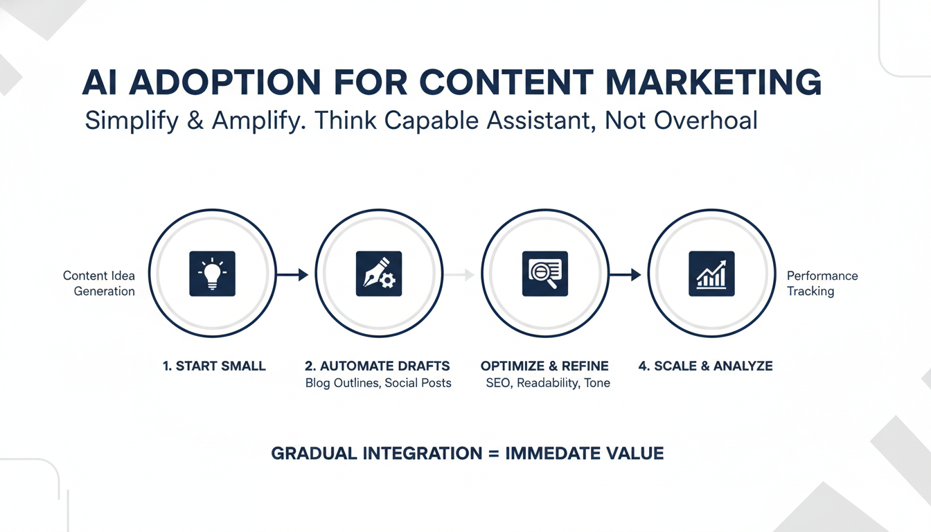 How to Adopt AI for Content Marketing - AI content marketing agency Salem in Mobile
, AL