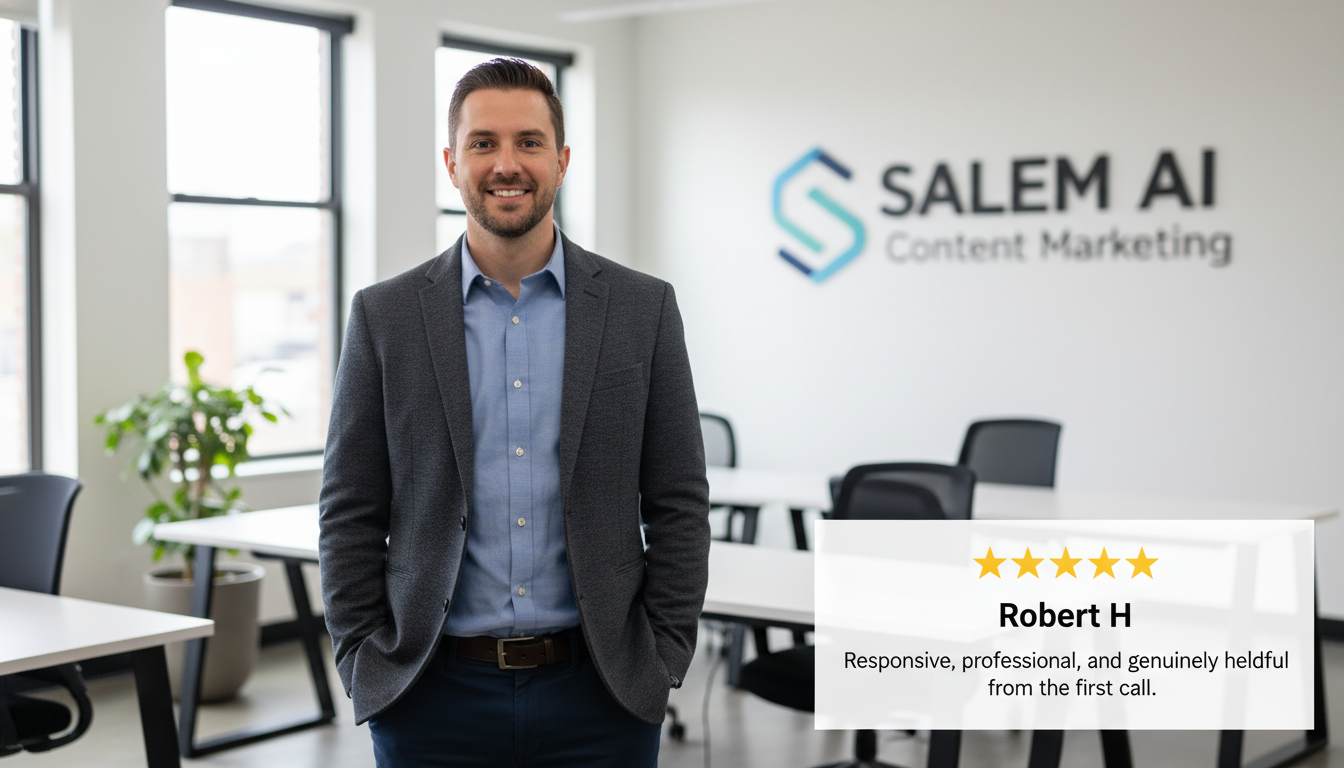 Satisfied AI content marketing agency Salem customer review in Mobile
, AL