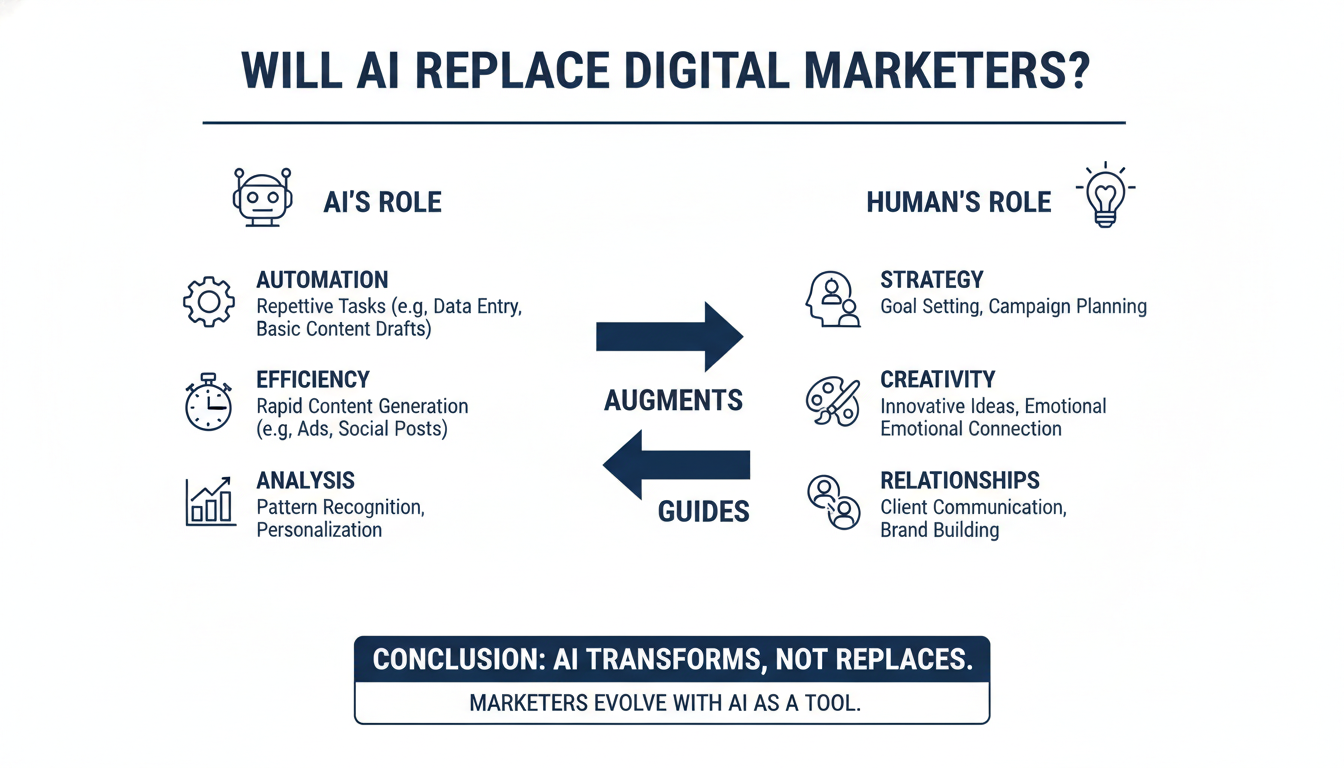 Will AI Replace Digital Marketers? - AI digital marketing agency Corpus Christi TX in Corpus Christi
, TX