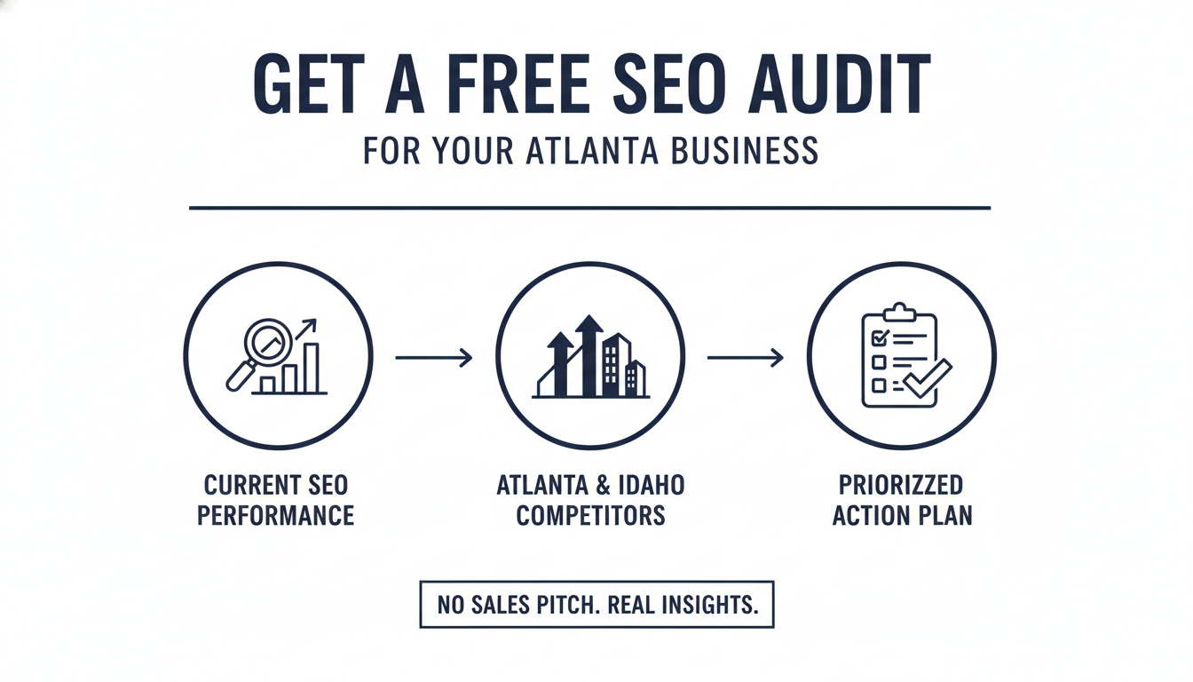 Get a Free SEO Best Audit for Your Atlanta Business - best AI SEO agency in Atlanta in Atlanta, Idaho