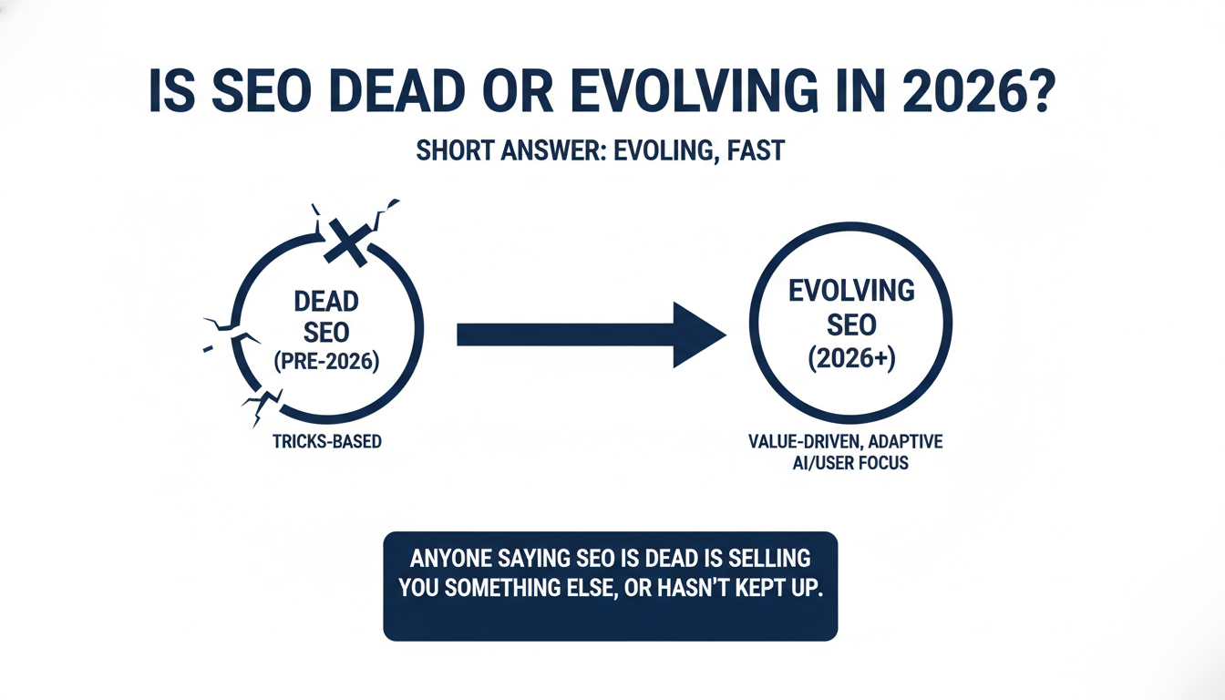 Is SEO Dead or Evolving in 2026? - AI SEO company Toledo in Toledo
, OH