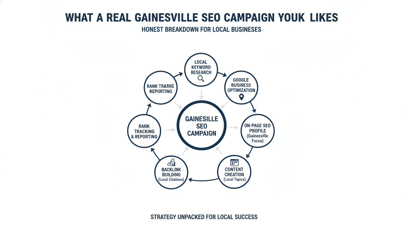 What a Real Gainesville SEO Campaign Looks Like - SEO agency Gainesville AI in Gainesville
, FL