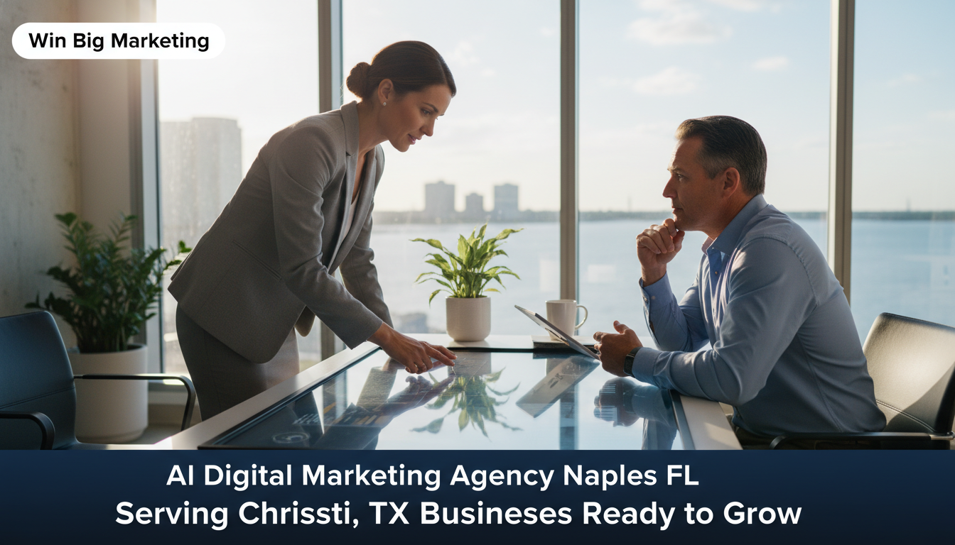 Professional AI digital marketing agency Naples FL consultation in Corpus Christi
, TX