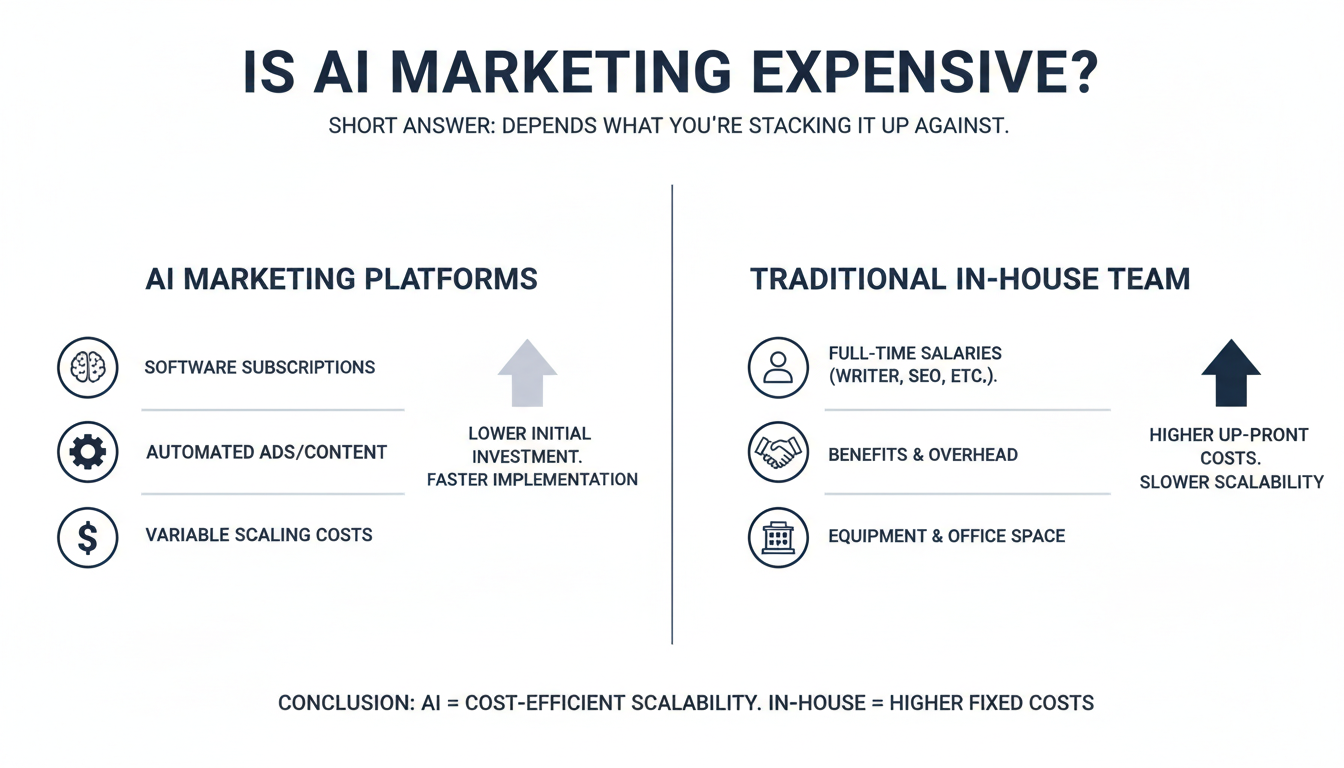Is AI Marketing Expensive? - AI digital marketing agency Naples FL in Corpus Christi
, TX