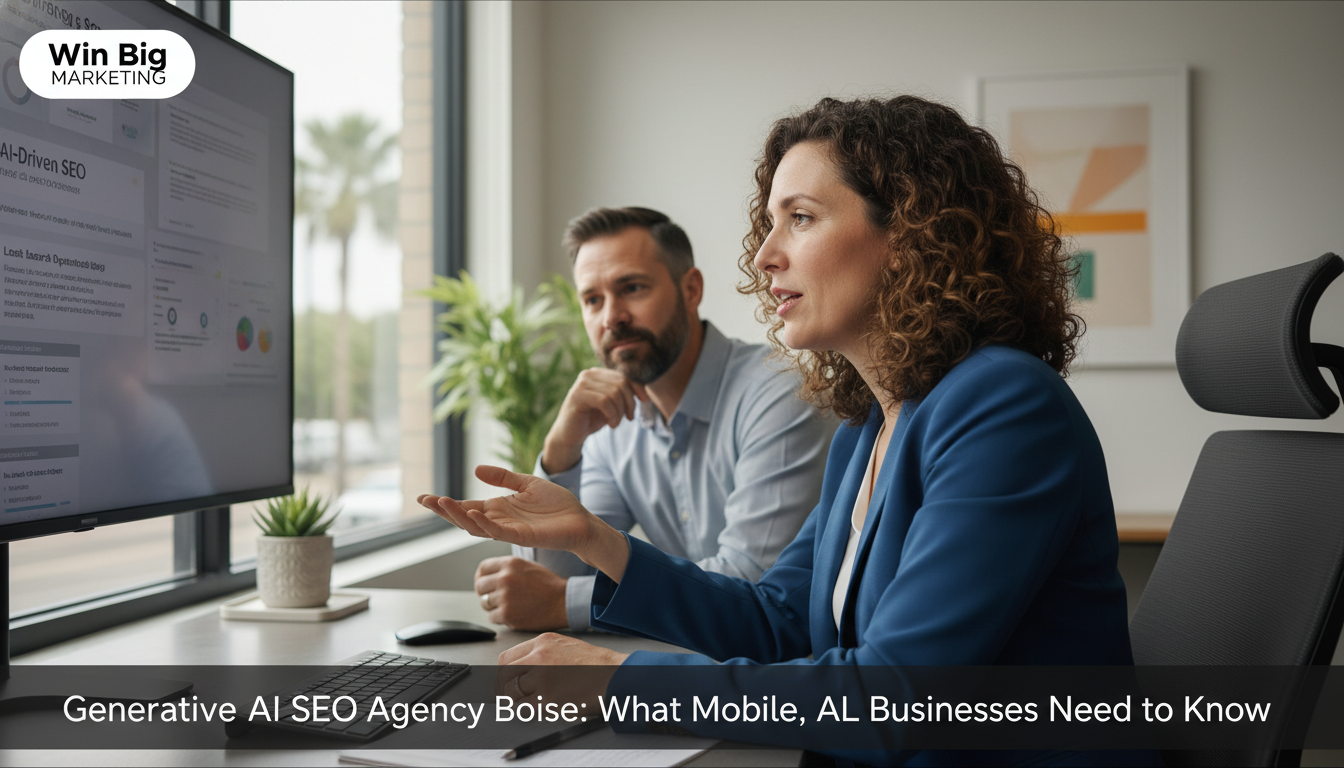 Professional generative AI SEO agency Boise consultation in Mobile
, AL
