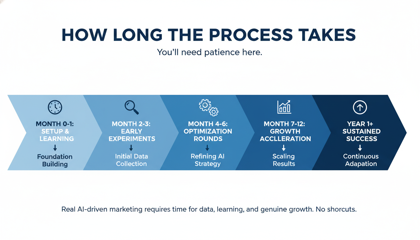 How Long the Process Takes - top AI marketing agency Lakeland FL in Corpus Christi
, TX