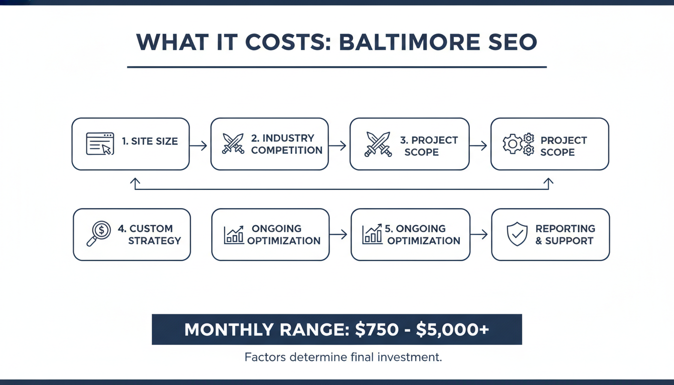 What It Costs in Baltimore - AI SEO company Baltimore in Baltimore, Maryland