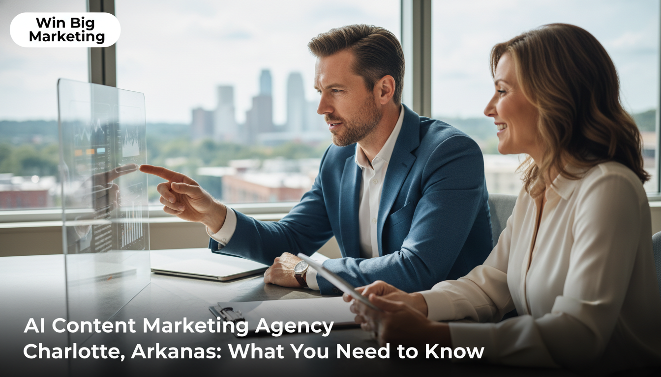 Professional AI content marketing agency Charlotte consultation in Charlotte, Arkansas