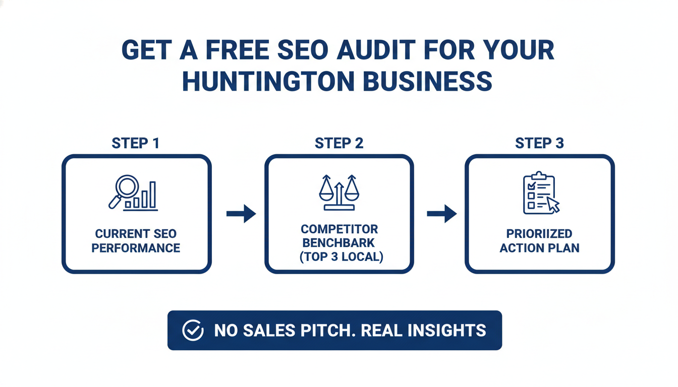 Get a Free SEO Audit for Your Huntington
 Business - AI SEO agency in Flint MI in Huntington
, WV