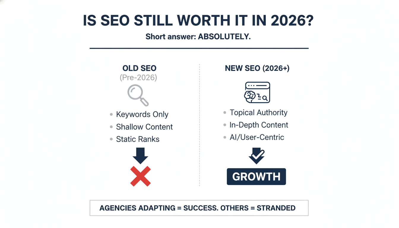 Is SEO Still Worth It in 2026? - AI SEO agency in Flint MI in Huntington
, WV