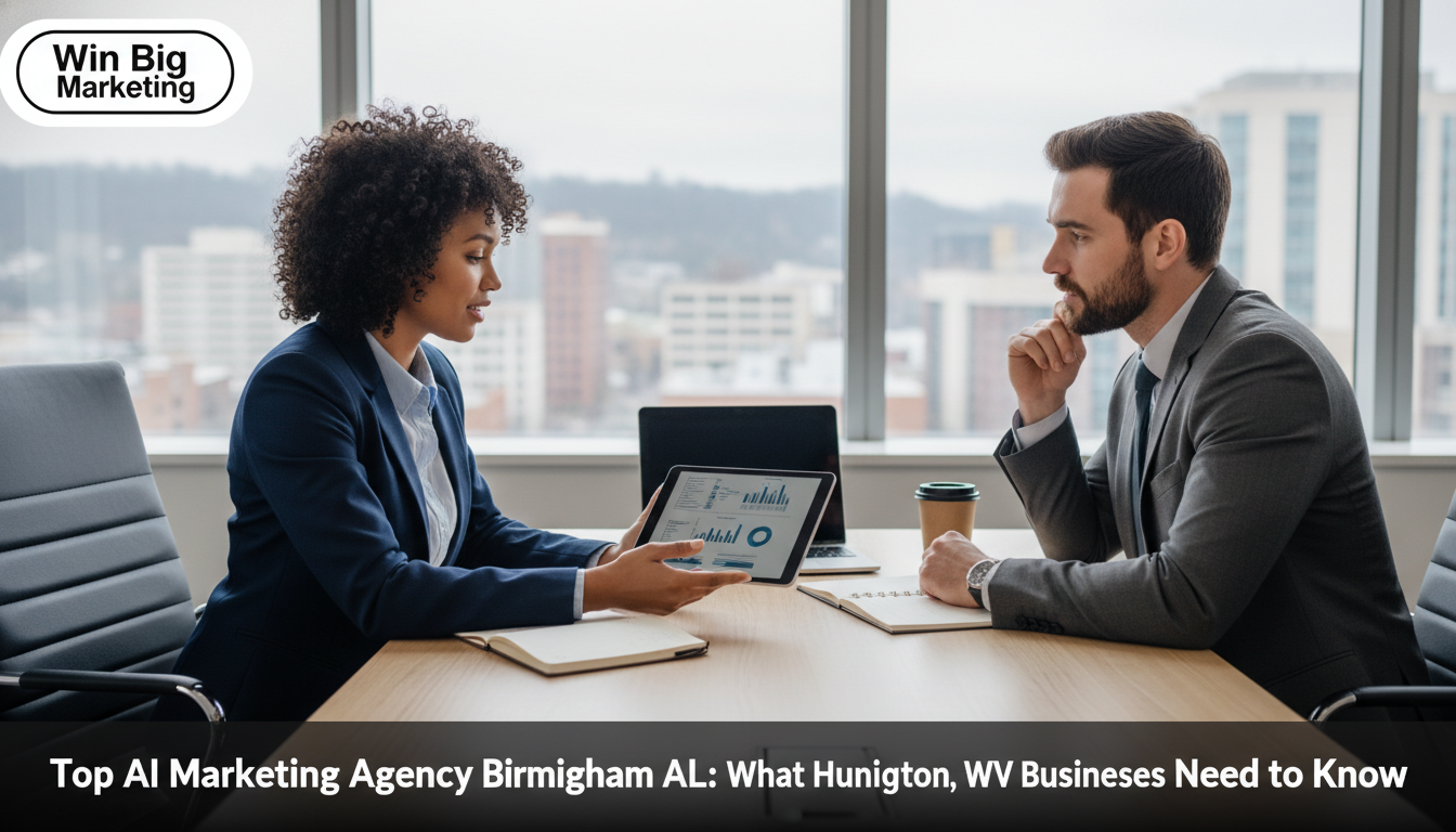 Professional top AI marketing agency Birmingham AL consultation in Huntington
, WV